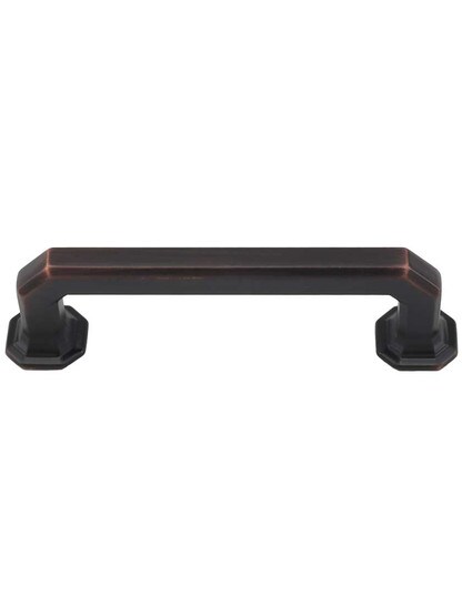 Emerald Drawer Pull - 3 3/4 inch Center-to-Center in Tuscan Bronze.